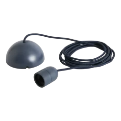 Câble pour suspension en tissu bleu anthracite 400cm Common Cord Set - Hay