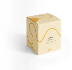 Câble pour suspension en tissu jaune ambre 400cm Common Cord Set - Hay