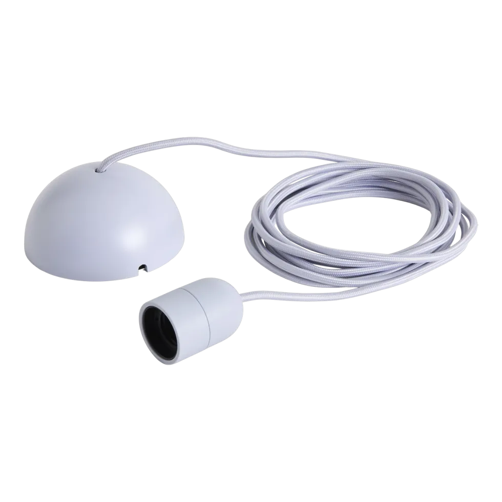 Câble pour suspension en tissu lilas pastel 400cm Common Cord Set - Hay