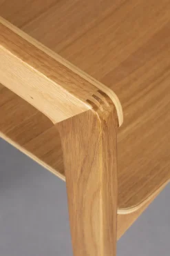 Chaise avec accoudoirs en bois de chêne Westlake - Dutchbone
