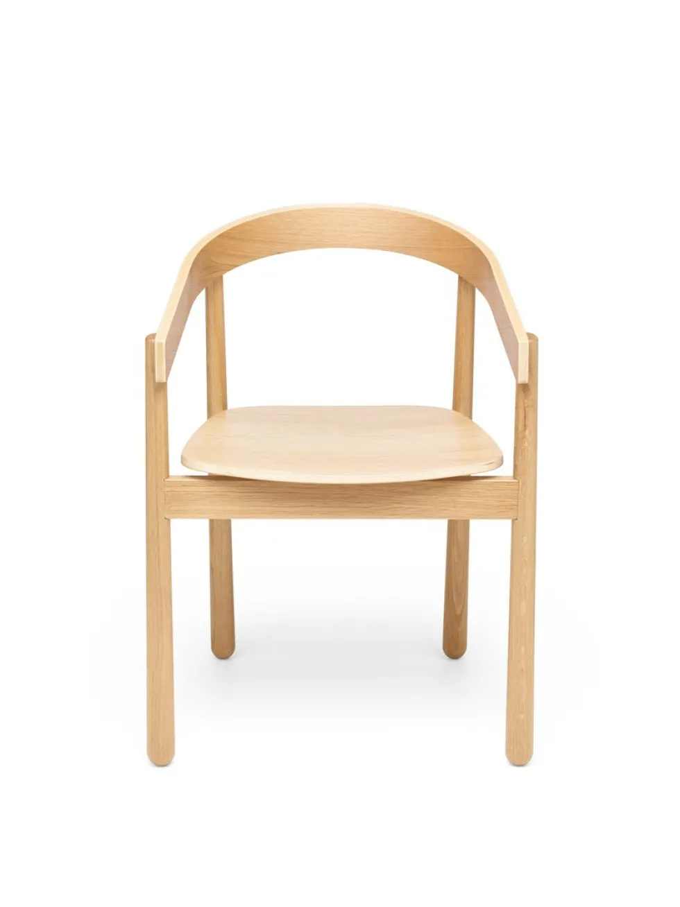 Chaise avec accoudoirs en chêne naturel Homerun - Fest Amsterdam
