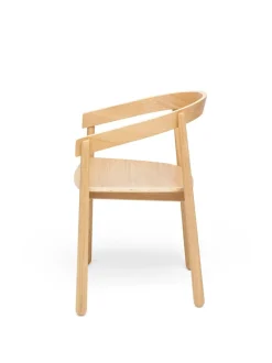 Chaise avec accoudoirs en chêne naturel Homerun - Fest Amsterdam
