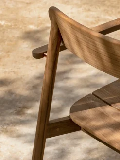 Chaise avec accoudoirs en teck 59 x 80 cm Freya - Vincent Sheppard