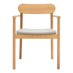 Chaise avec accoudoirs en teck 59 x 80 cm Freya - Vincent Sheppard