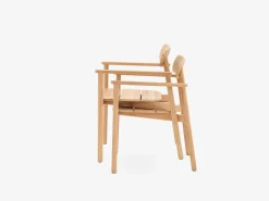Chaise avec accoudoirs en teck 59 x 80 cm Freya - Vincent Sheppard