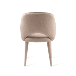 Chaise avec accoudoirs en tissus beige Cosy - Pols potten