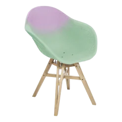 Chaise avec accoudoirs Parme et Galet Gravêne 6.7 - Maximum