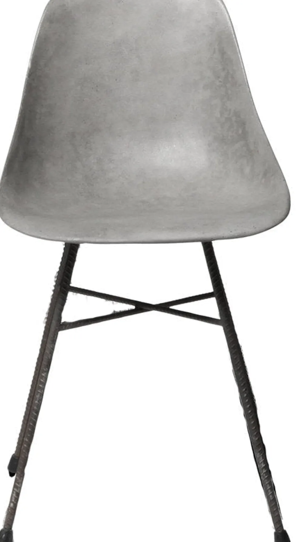 Chaise avec pieds en métal Hauteville - Lyon Béton