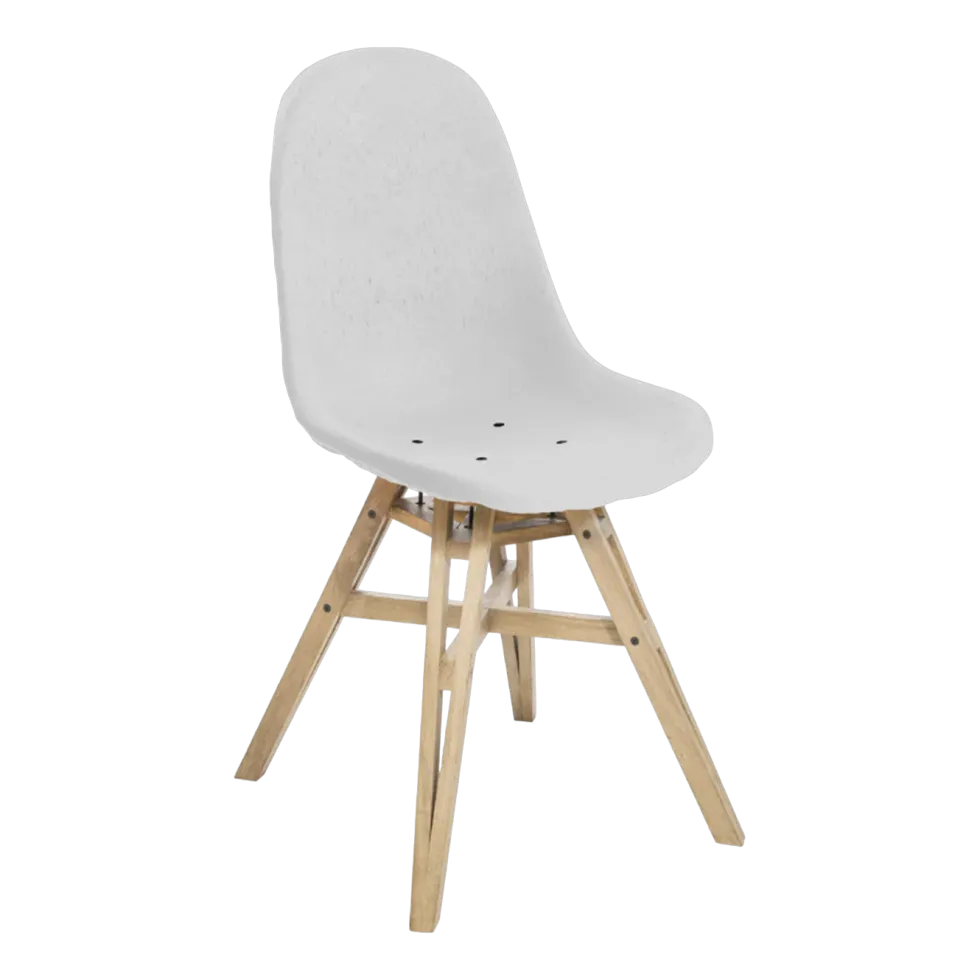 Chaise blanc cassé Gravêne 5.5 - Maximum