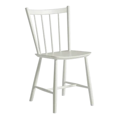 Chaise blanche en bois de hêtre - HAY