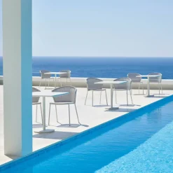 Chaise blanche Lean - Cane-Line