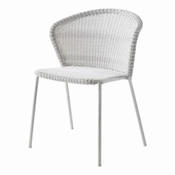 Chaise blanche Lean - Cane-Line