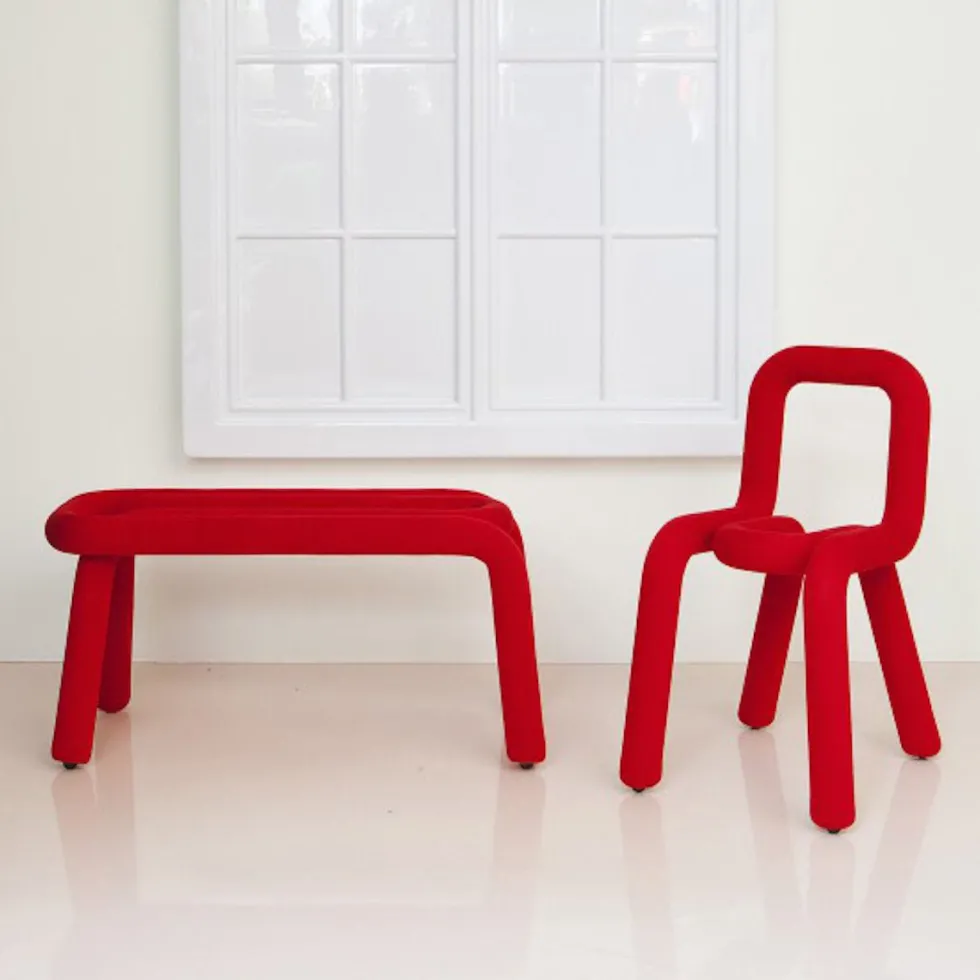 Chaise Bold Noir - Moustache