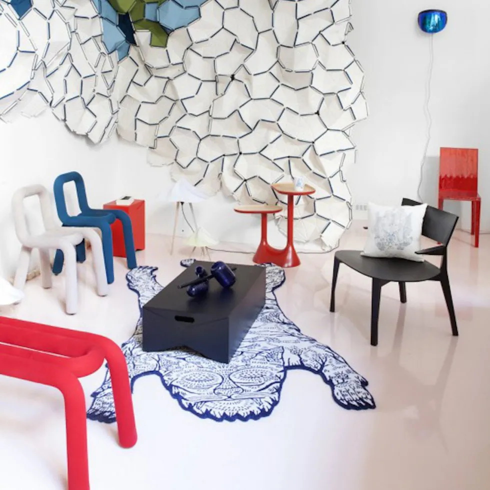 Chaise Bold Noir - Moustache