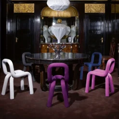 Chaise Bold Rouge - Moustache