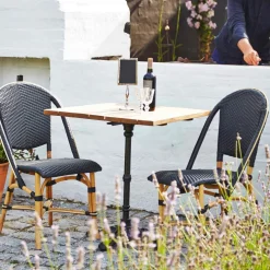 Chaise de bistrot bleue Sofie - Sika Design