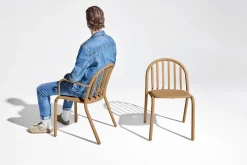 Chaise de jardin avec accoudoirs en aluminium mocha 60x59x80cm Fred's - Fatboy