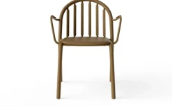 Chaise de jardin avec accoudoirs en aluminium mocha 60x59x80cm Fred's - Fatboy