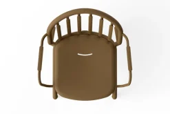 Chaise de jardin avec accoudoirs en aluminium mocha 60x59x80cm Fred's - Fatboy