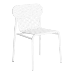 Chaise de jardin blanche Week-End - Petite Friture