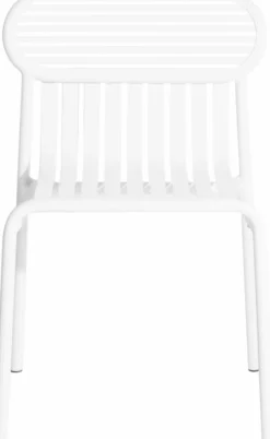 Chaise de jardin blanche Week-End - Petite Friture