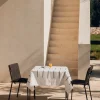 Chaise de jardin en acier brun cacao Oto - noo.ma