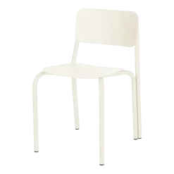Chaise de jardin en acier piazza beige 72,8cm Kei - noo.ma