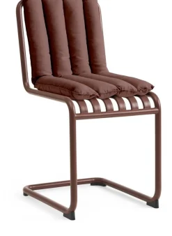 Chaise de jardin en acier rouge Palissade - HAY