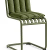 Chaise de jardin en acier vert Palissade - HAY