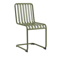 Chaise de jardin en acier vert Palissade - HAY