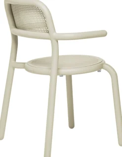 Chaise de jardin en aluminium beige desert 55 x 51 x 80 cm Toní - Fatboy