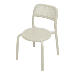 Chaise de jardin en aluminium beige Toni - Fatboy