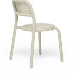 Chaise de jardin en aluminium beige Toni - Fatboy