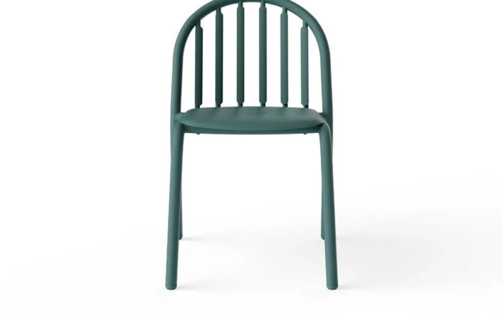 Chaise de jardin en aluminium sauge foncé 52x56x80cm Fred's - Fatboy