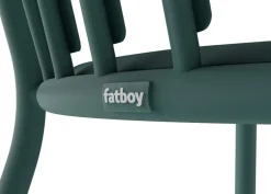 Chaise de jardin en aluminium sauge foncé 52x56x80cm Fred's - Fatboy