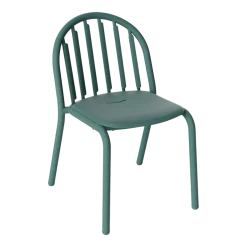 Chaise de jardin en aluminium sauge foncé 52x56x80cm Fred's - Fatboy