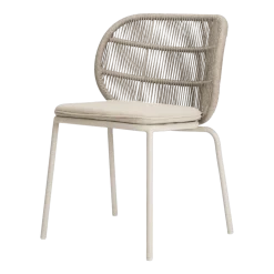 Chaise de jardin en corde almond Kodo - Vincent Sheppard
