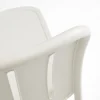 Chaise de jardin en métal blanc crème Deville - HAY