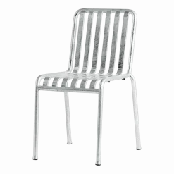 Chaise de jardin en métal gris galvanisé Palissade - HAY