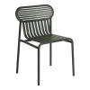 Chaise de jardin vert bouteille finition mate Week end - Petite friture