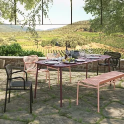 Chaise de jardin vert bouteille finition mate Week end - Petite friture