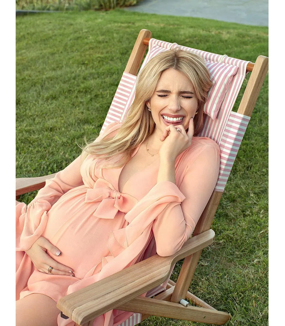 Chaise de plage pliante en toile à rayures rose Lauren's Stripe The Tommy Chair - Business & Pleasure