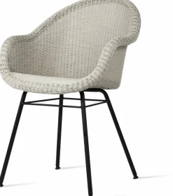 Chaise de repas extérieur acier vieille dentelle Edgard - Vincent Sheppard