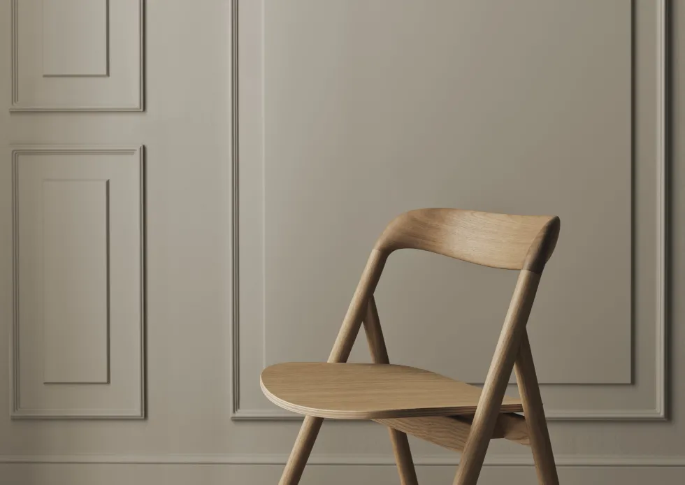 Chaise de salle à manger en chêne huilé Fenri - Bolia