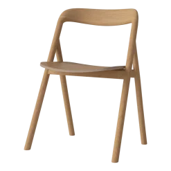 Chaise de salle à manger en chêne huilé Fenri - Bolia