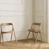 Chaise de salle à manger en chêne huilé pigmenté blanc Fenri - Bolia