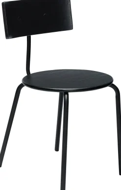 Chaise de salle à manger en frêne noir Koi - Hübsch