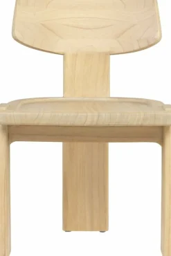 Chaise de salle à manger en hêtre beige Sotho - Versmissen