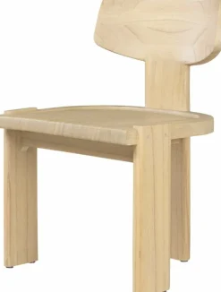 Chaise de salle à manger en hêtre beige Sotho - Versmissen