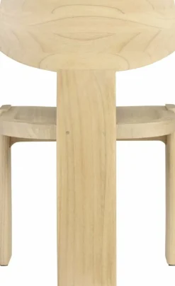 Chaise de salle à manger en hêtre beige Sotho - Versmissen